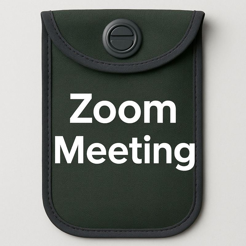 Yondr Pouches Zoom Meeting