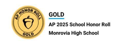 gold medal image AP School Honor Roll