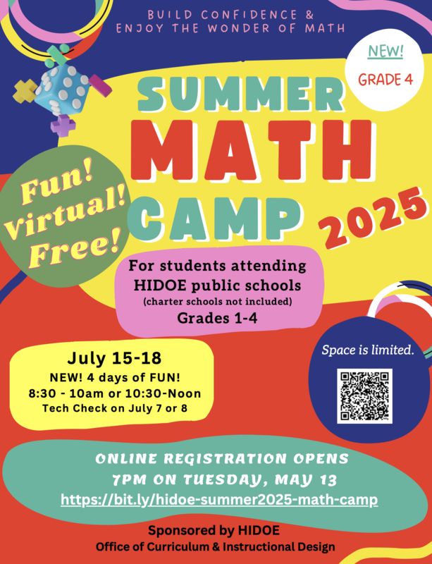 Summer Math Camp 2025