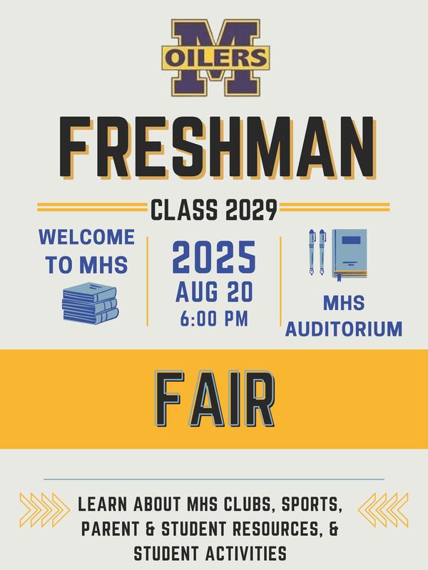freshman fair infographic