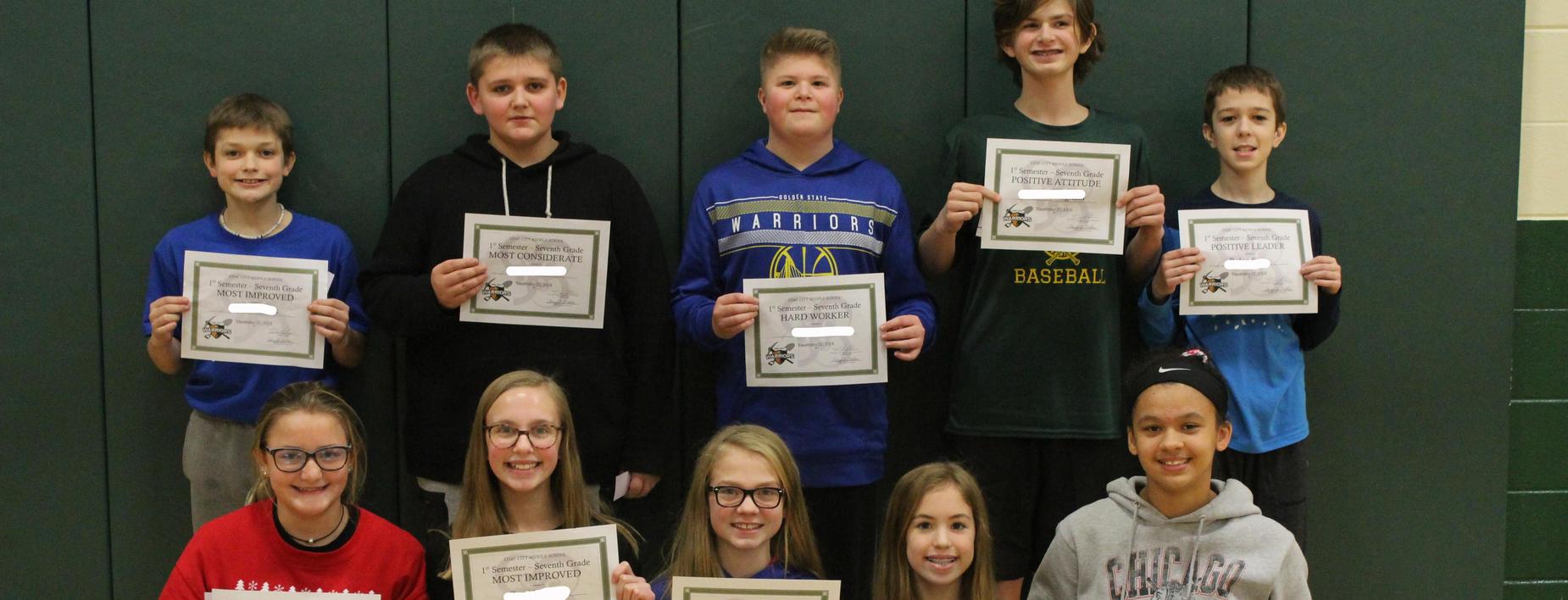 students awarded