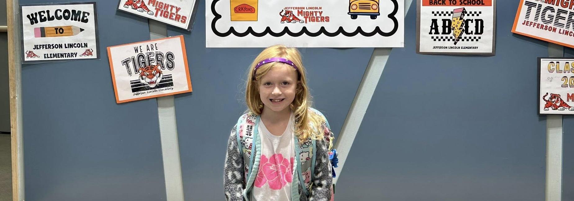 JL kinder first day of school