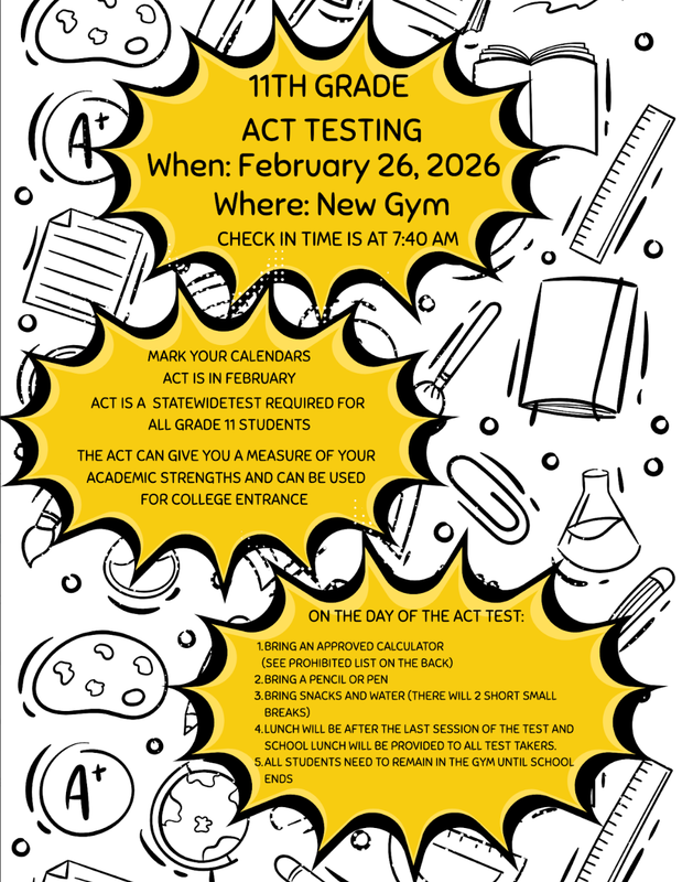 11th Grade ACT Testing Featured Photo