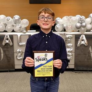 Dawson Szanto Comal Speaks Champion