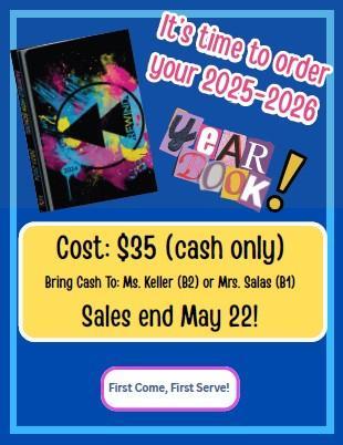 yearbook flyer
