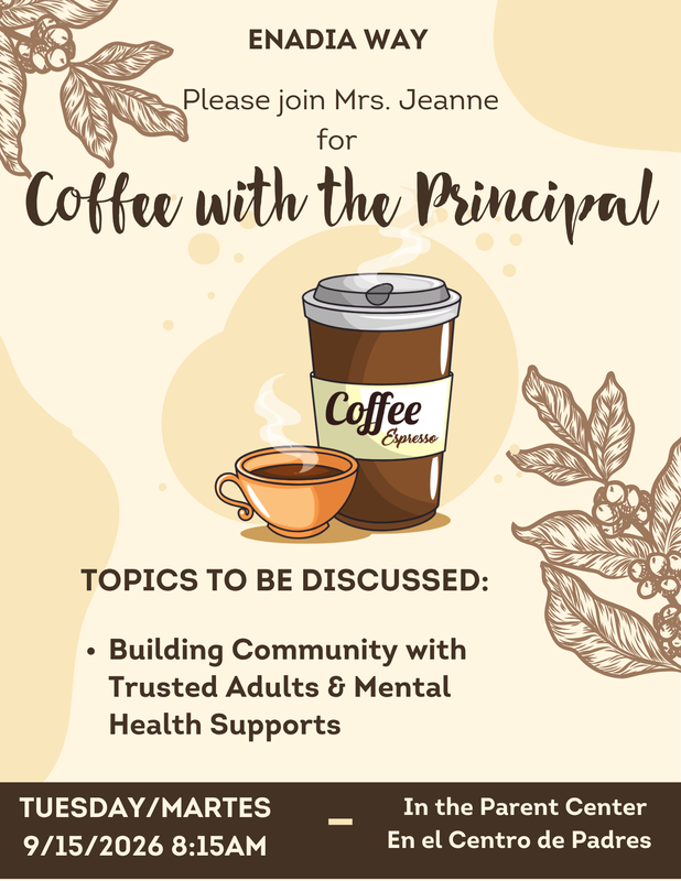 Coffee with the Principal