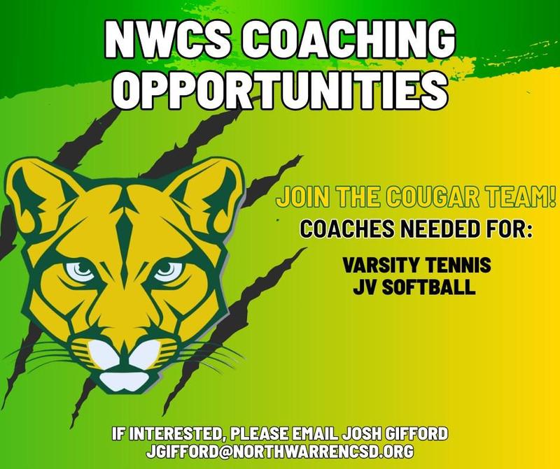 Coaching Opportunities!