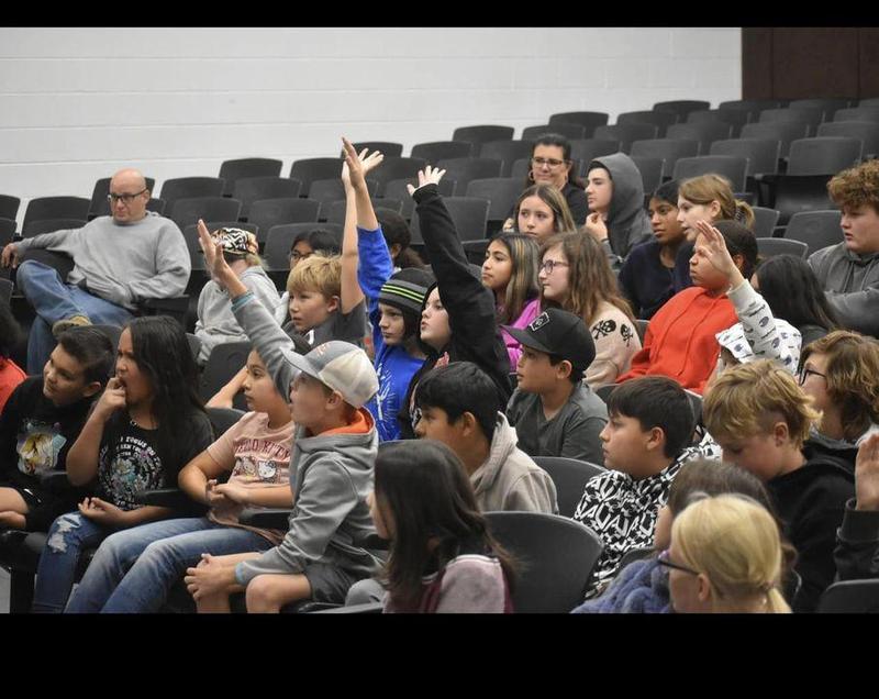 Visit From Oklahoma Geological Foundation Goodwell Public Schools