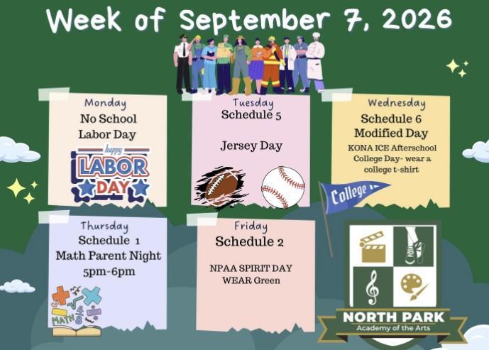 Weekly Agenda