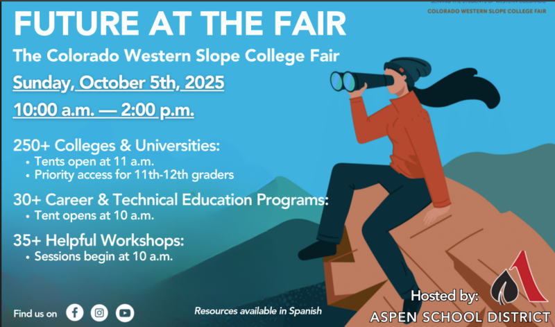 Aspen College Fair October 5