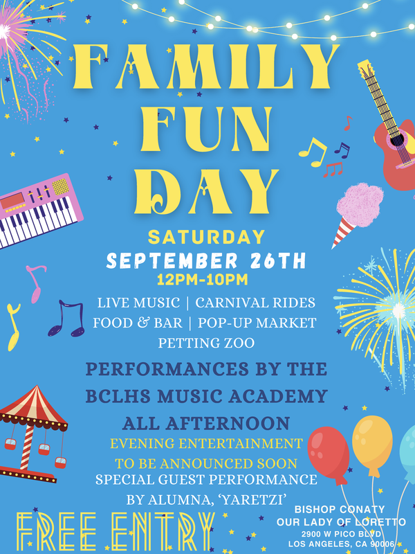 Family Fun Day September 26
