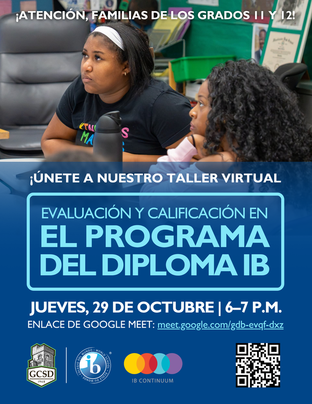 2026 OCT IB Night 11th and 12th Grade Parents Workshop - Spanish
