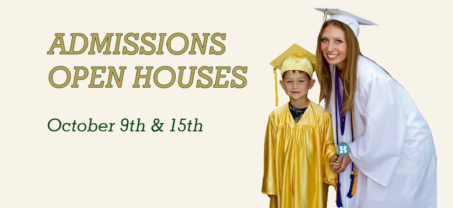 Admissions Open Houses