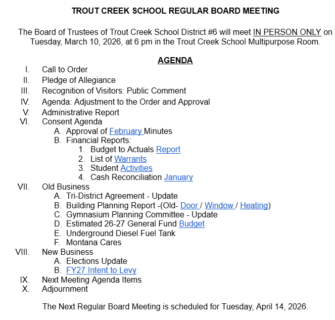 Board Meeting! Featured Photo