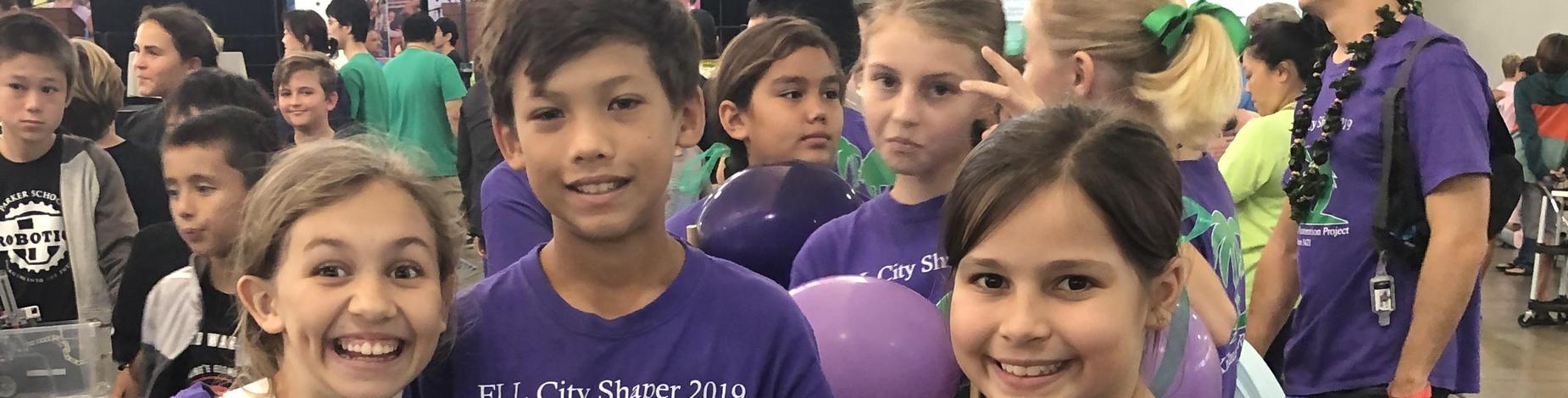 Exciting moments before each round of competition!