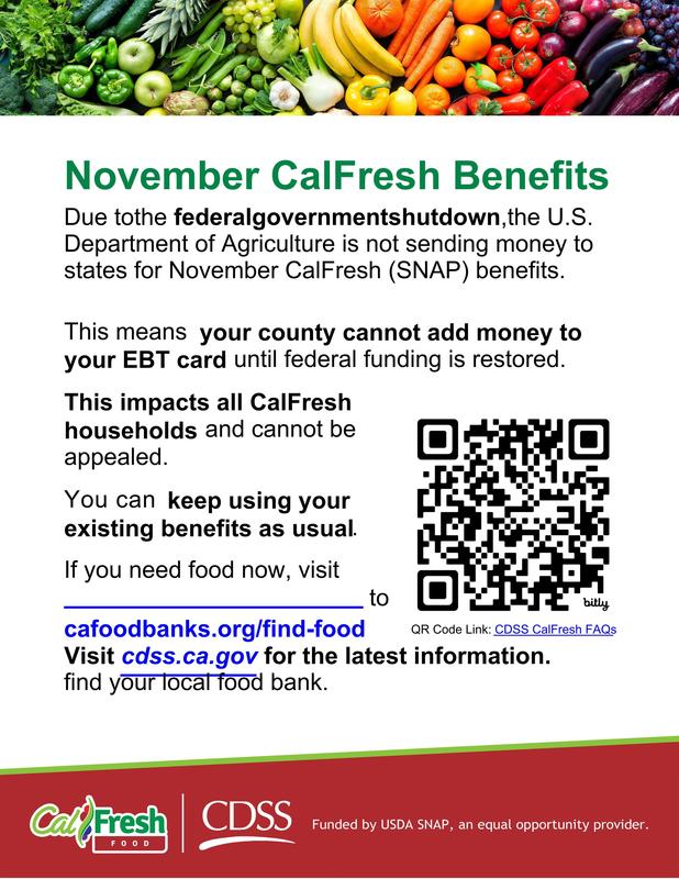 CalFresh Information Featured Photo