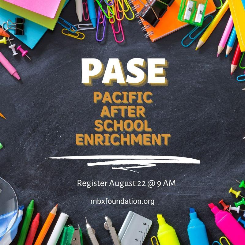 PASE Fall 2025 Enrollment Begins Friday August 22 at 9:00am Thumbnail Image