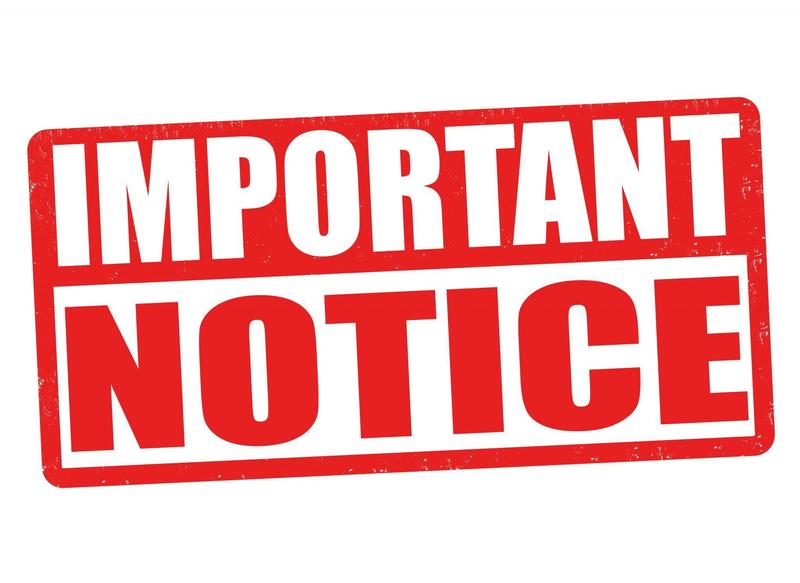 important notice