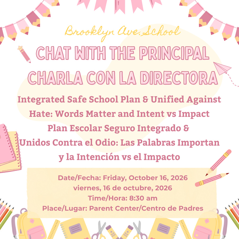 Chat with the Principal
