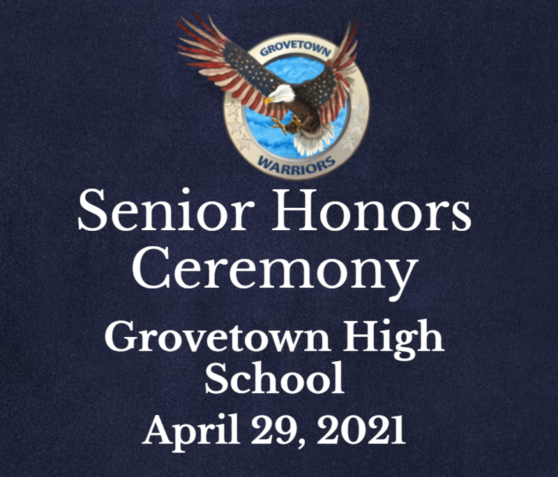 GTHS Senior Honors Ceremony 2021 Featured Photo