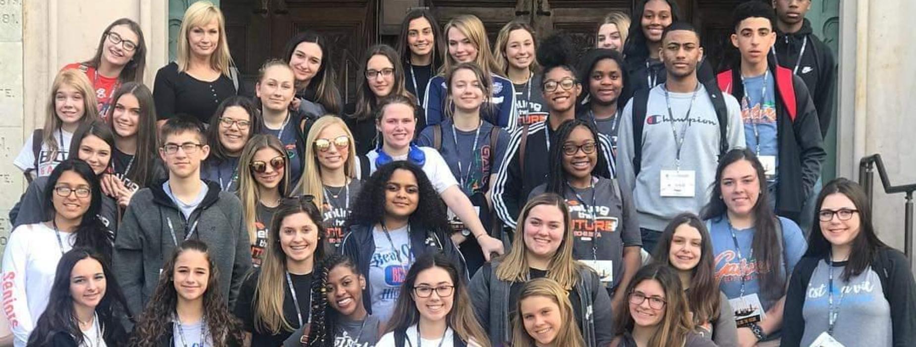BCHS BETA Club attended the Louisiana State Convention in Baton Rouge, Louisiana