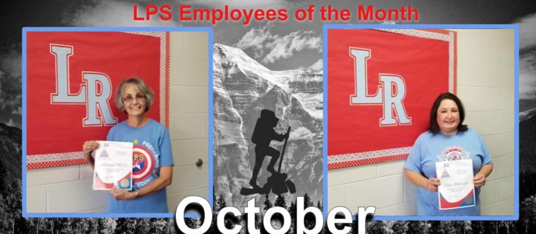 October Employees of the Month