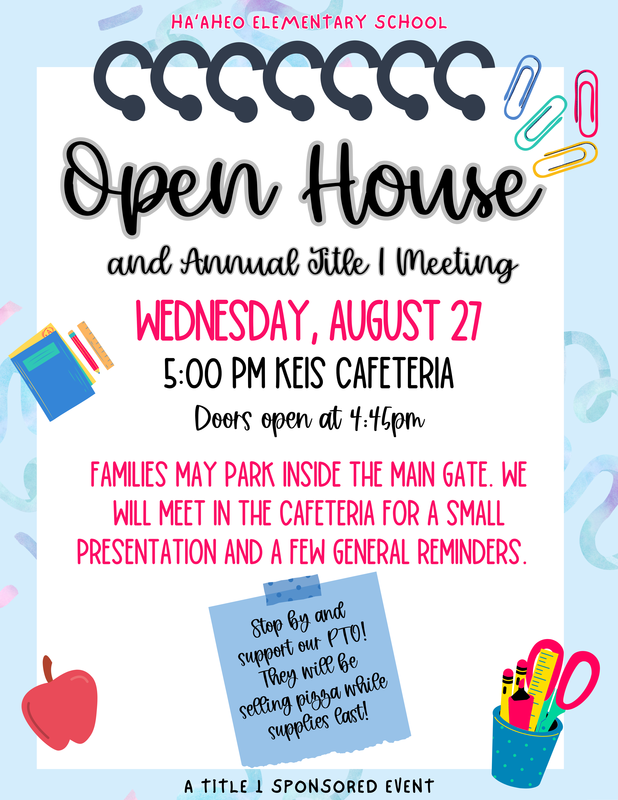 Open House: Wednesday, August 27th Featured Photo