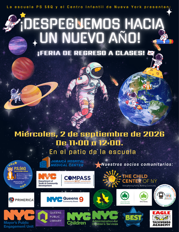 Final Flyer Back to School Event_ September 2, 2026 (Spanish)