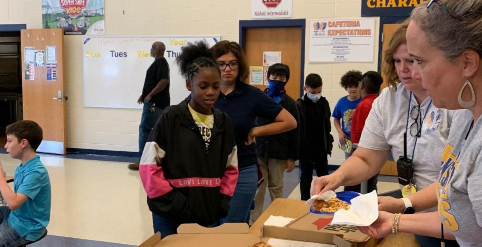 PBIS- Pizza reward