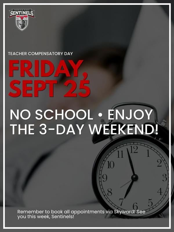 No School this Friday!
