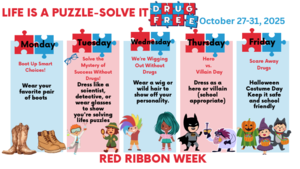 Red Ribbon Flyer English