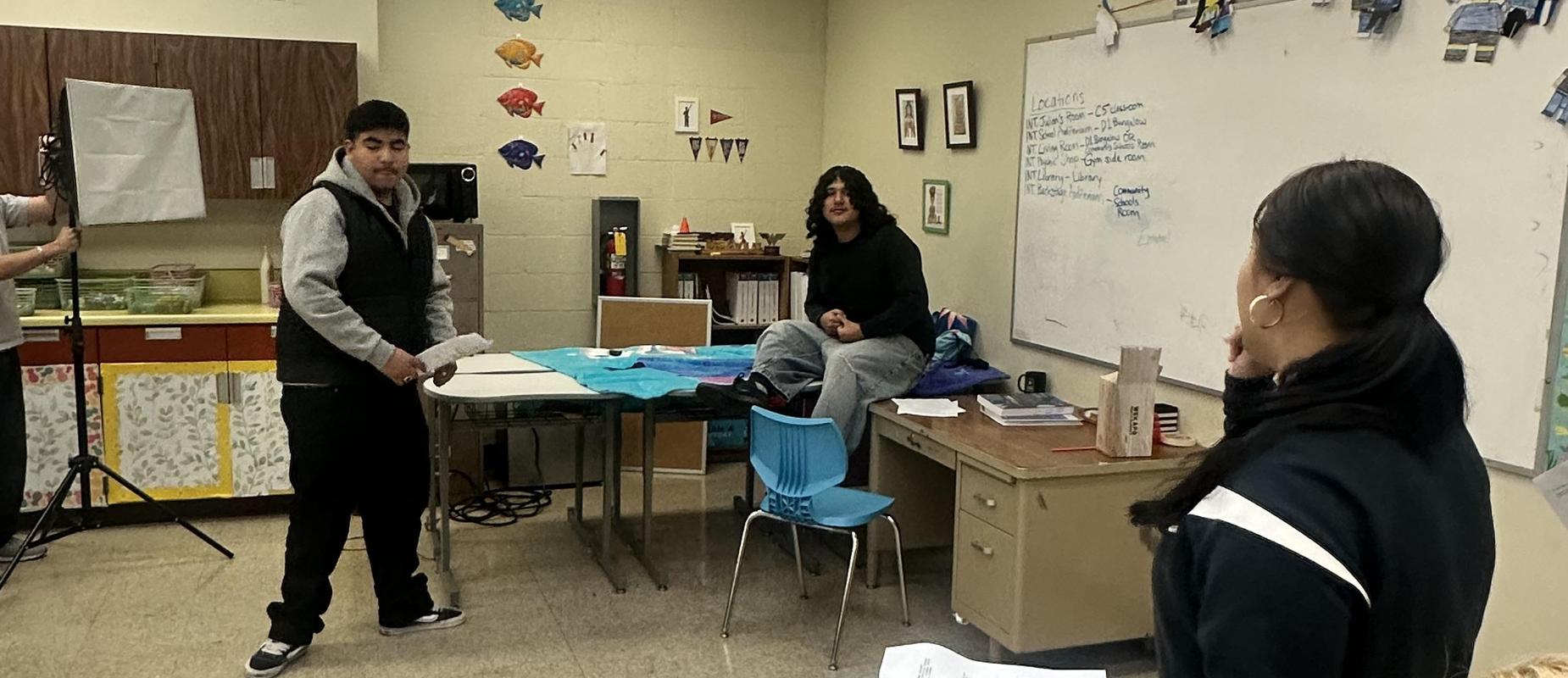 Youth Cinema Project class