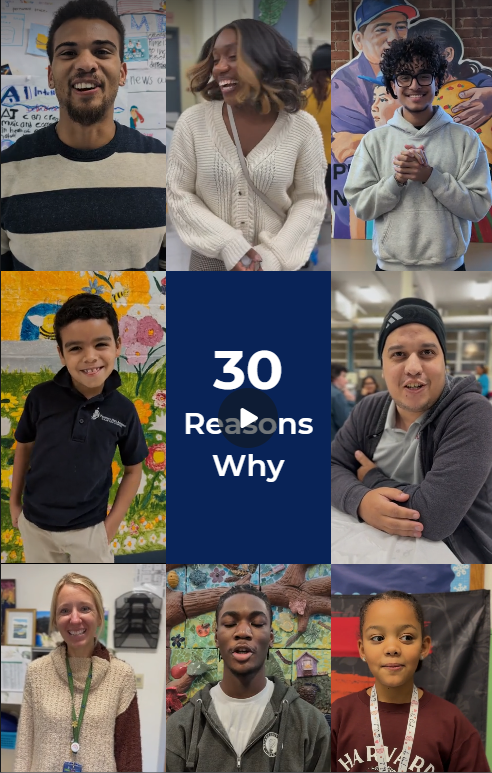 30 Reasons to Give video