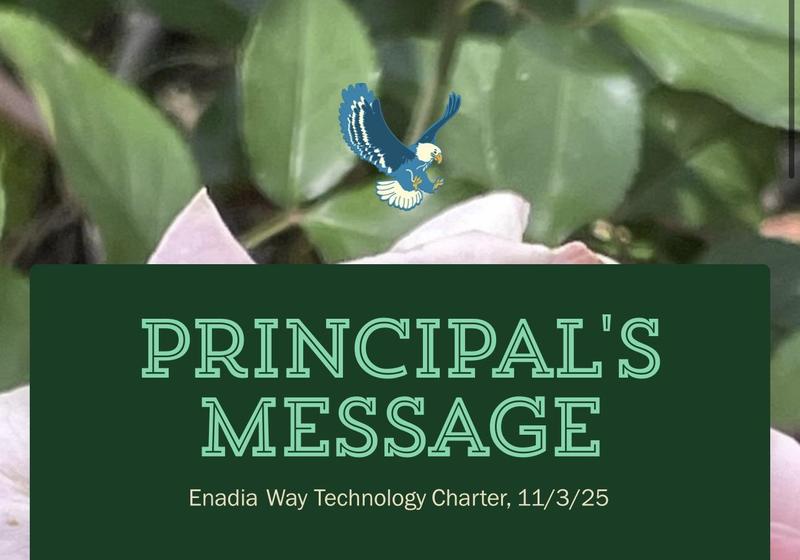 Principal's Message 11/3/2025