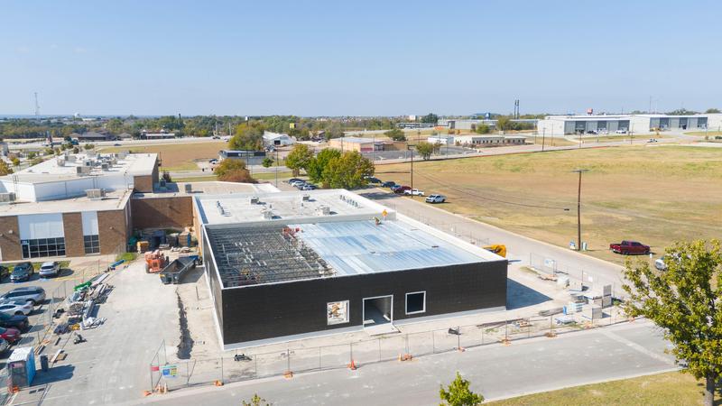 Photo of the Temple HS Science addition