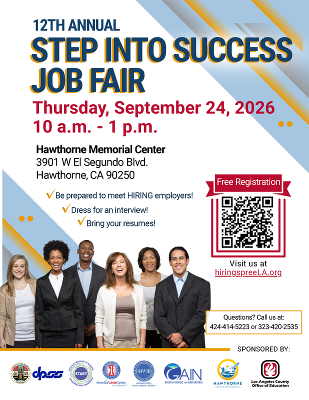 12th Annual Step Into Success Job Fair