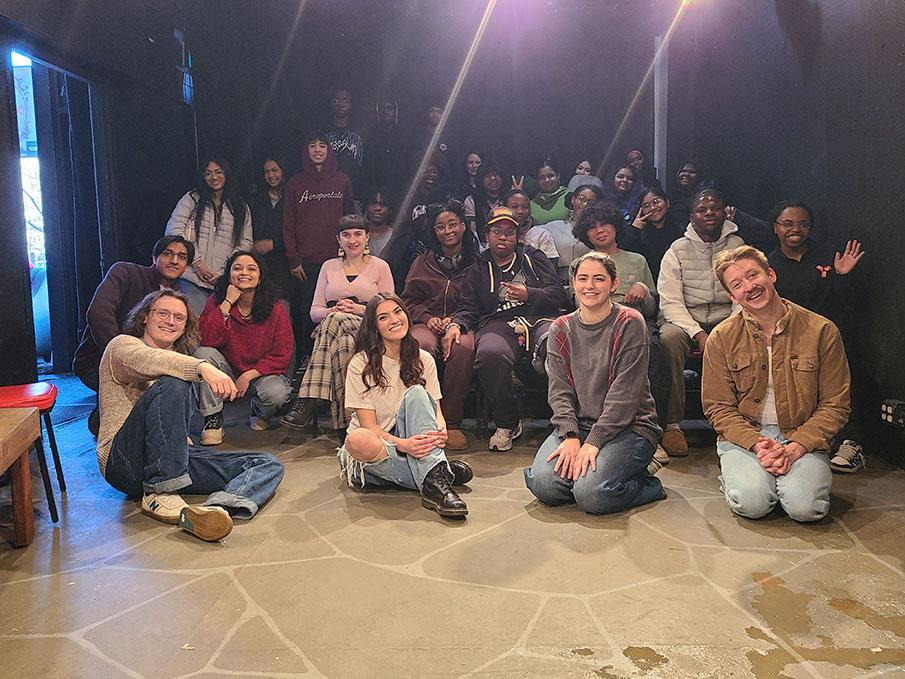 CMSA students at Above the Law Theater Workshop