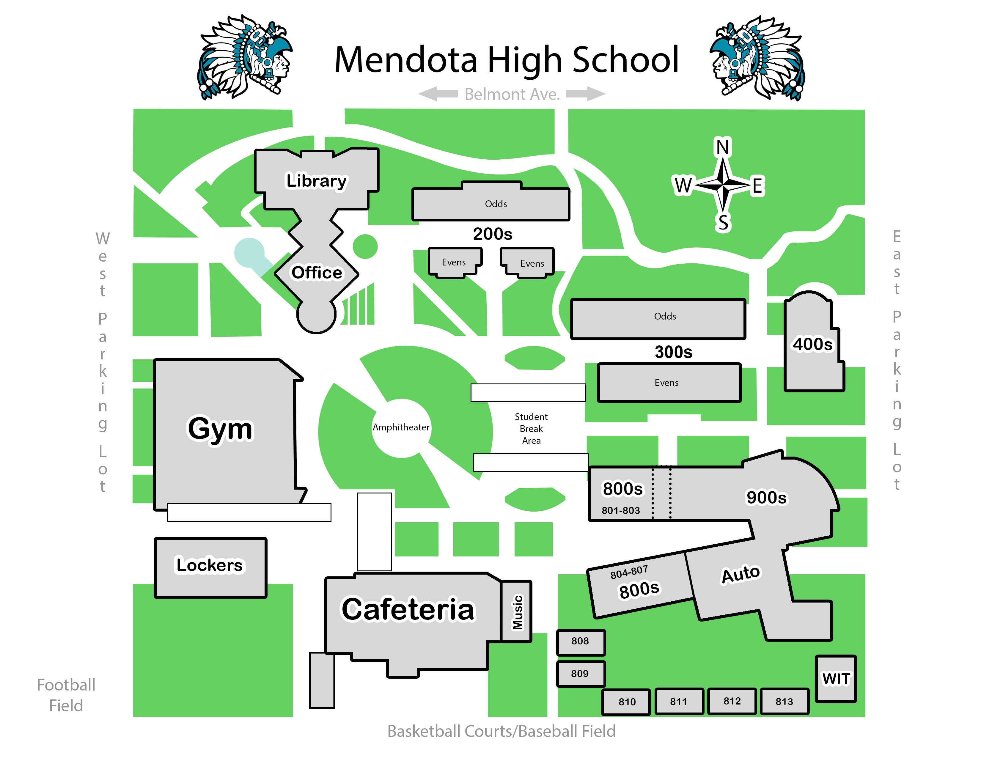 School Map About Us Mendota High School