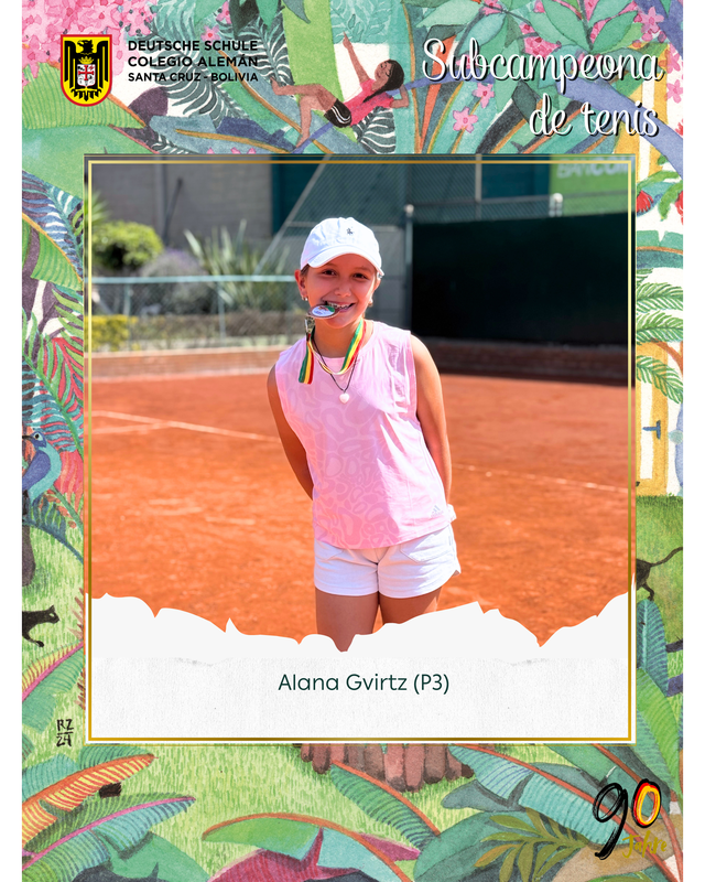 Subcampeona de tenis Featured Photo