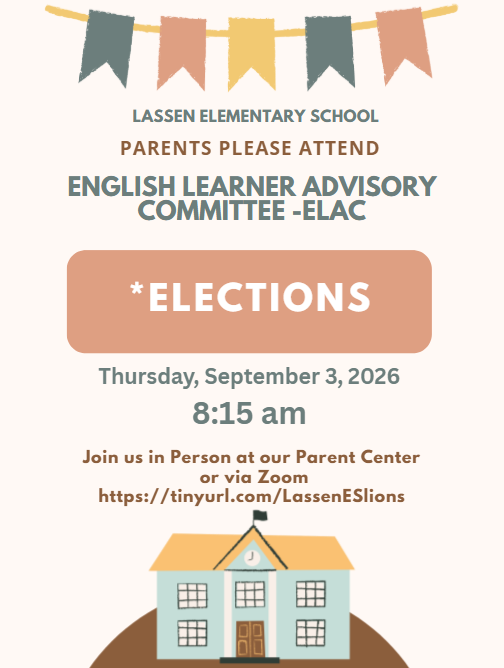 ELAC MEETING