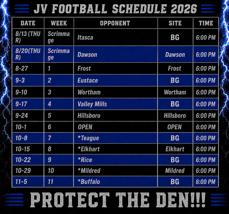 Football Schedules Featured Photo