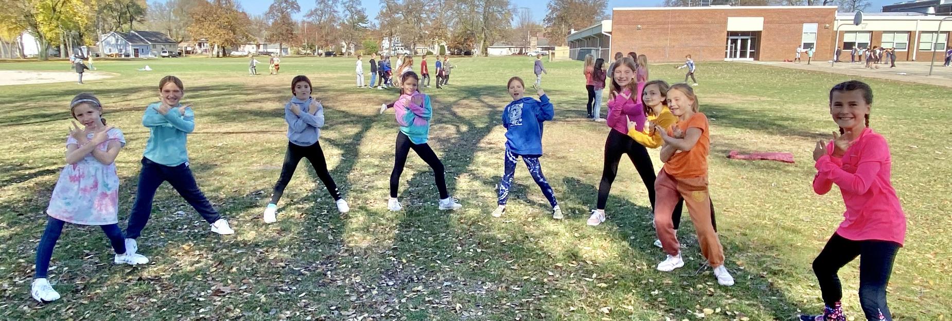 Playground fun at the IS