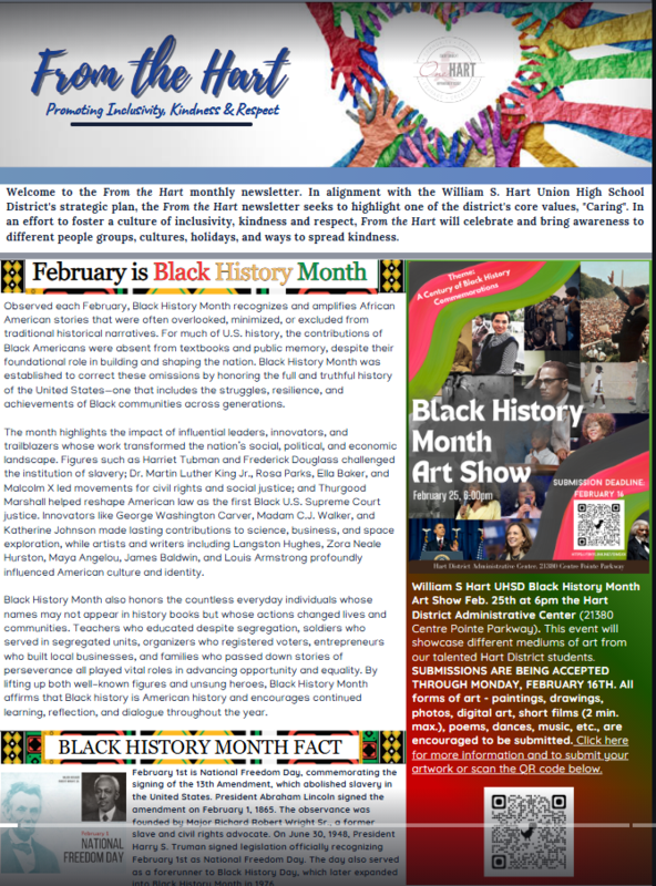 From the Hart February Edition