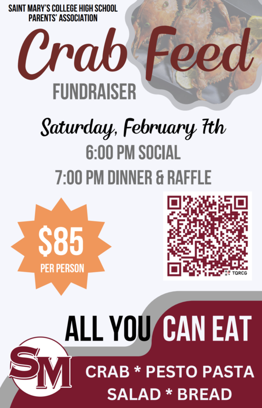 2026 Saint Mary's Crab Feed & Raffle