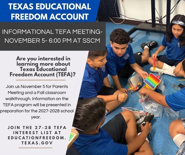 Texas Educational Freedom Account - TEFA Information Night Featured Photo