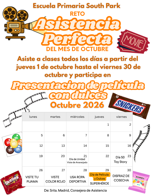 Attendance Challenge - Spanish