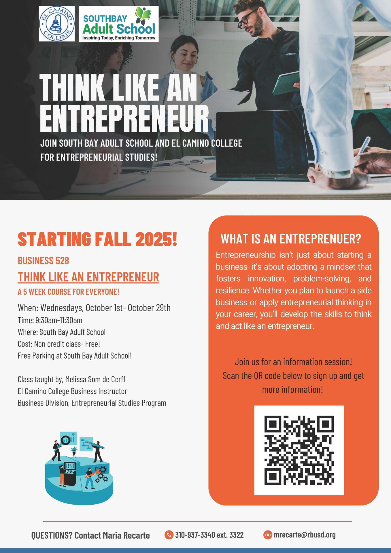 Entrepreneur flyer
