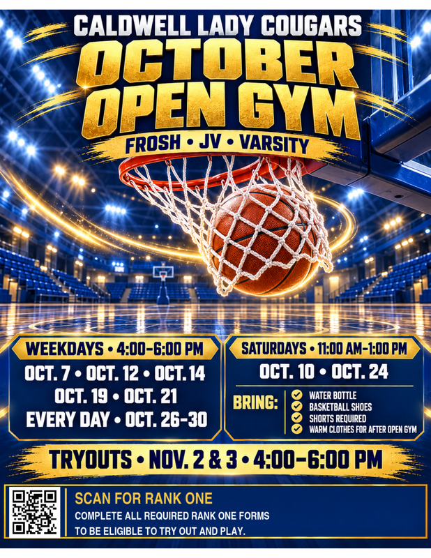 Interested in CHS Girls Basketball? — Open Gym & Tryouts Thumbnail Image