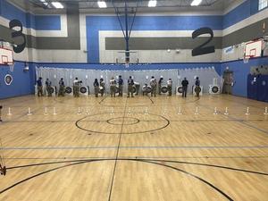 Temple HS JROTC students compete in archery state qualifier event