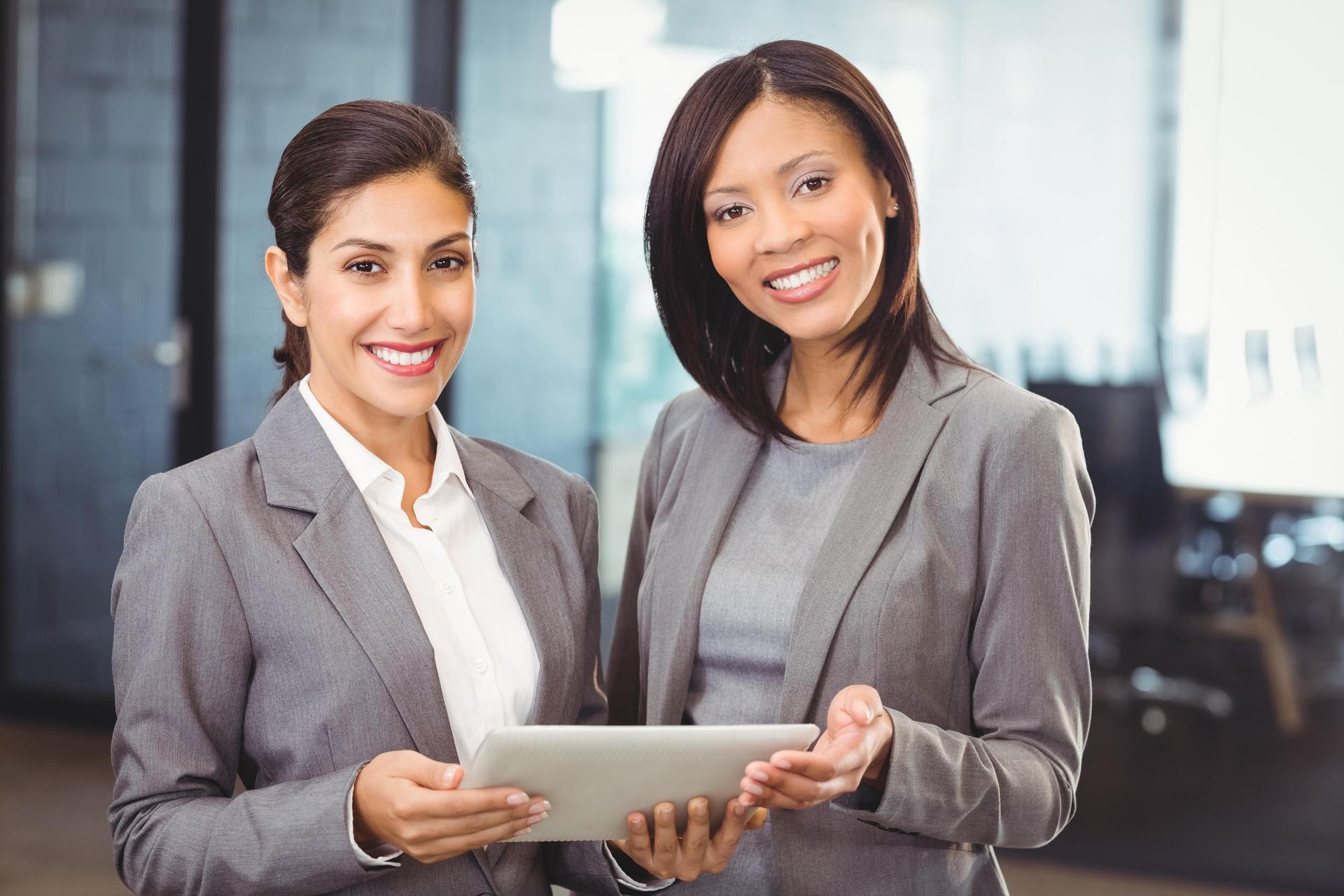 Happy Business Women